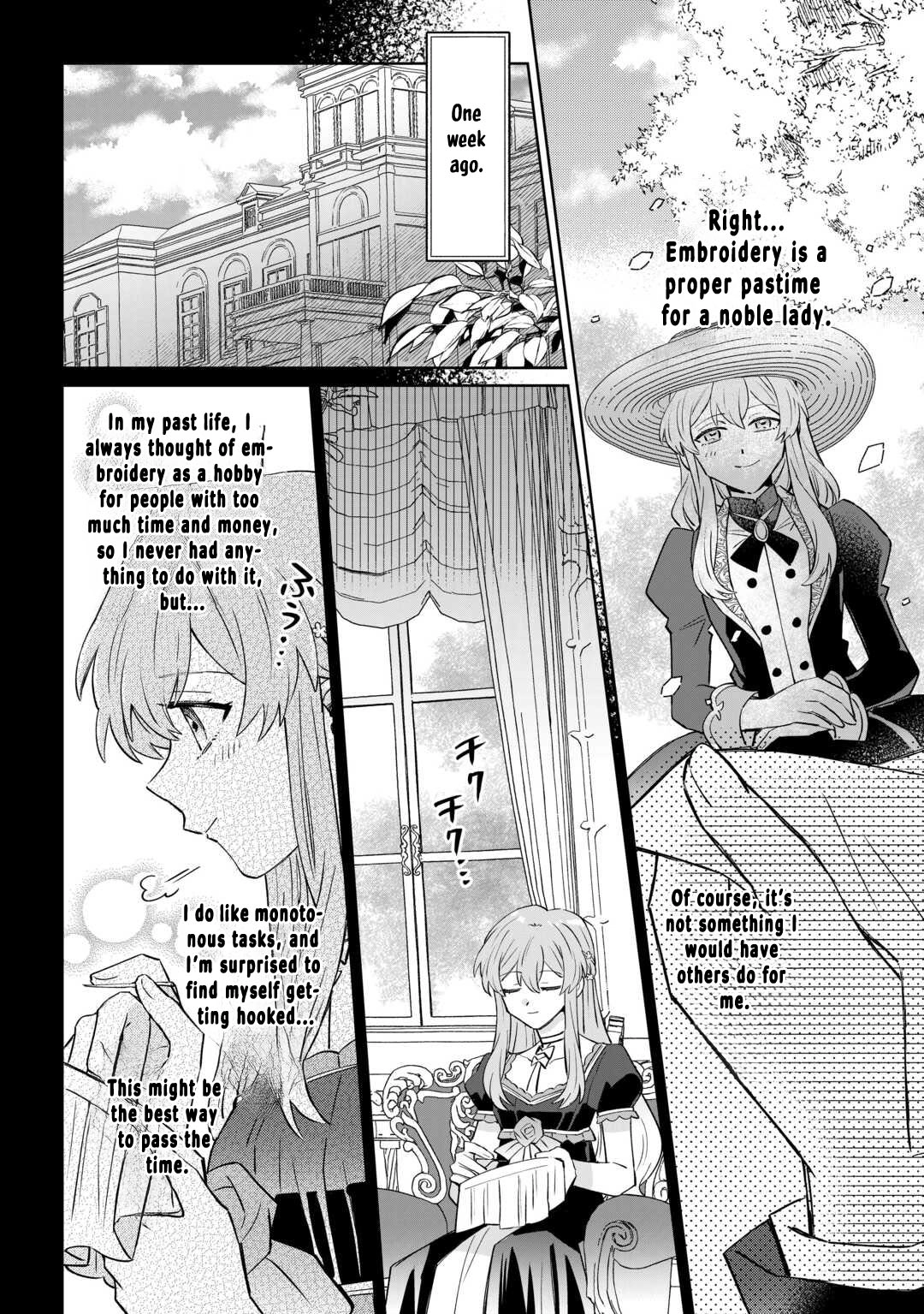 Since I was born a noble lady, I want to live my long-desired lazy NEET life. Chapter 5 - . Page 8